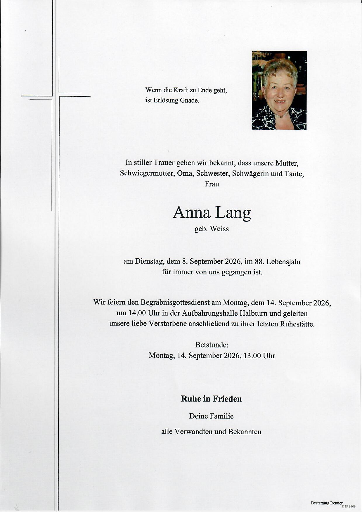 Parte Anna Lang